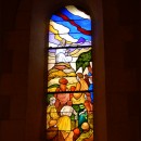 Inauguration des vitraux de l'église de Villejésus. Photo : N. Bonnefoy