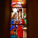 Inauguration des vitraux de l'église de Villejésus. Photo : N. Bonnefoy