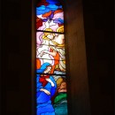 Inauguration des vitraux de l'église de Villejésus. Photo : N. Bonnefoy
