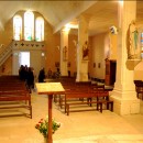 Inauguration des vitraux de l'église de Villejésus. Photo : N. Bonnefoy