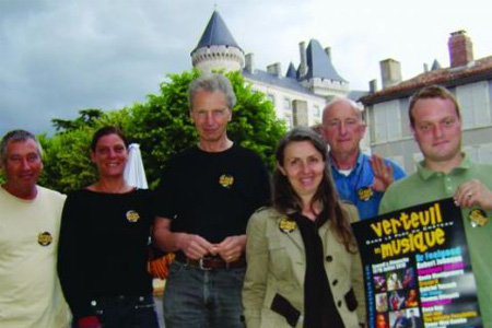 L'équipe du festival Verteuil en Musique - Photo P. S.