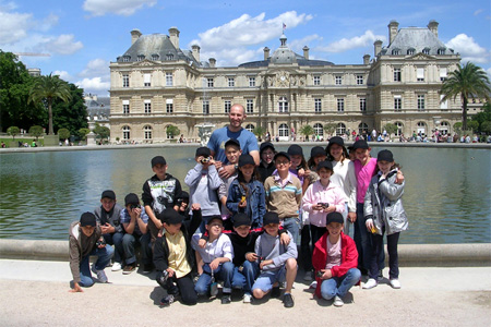 Visite du Sénat avec les élèves d'Aunac