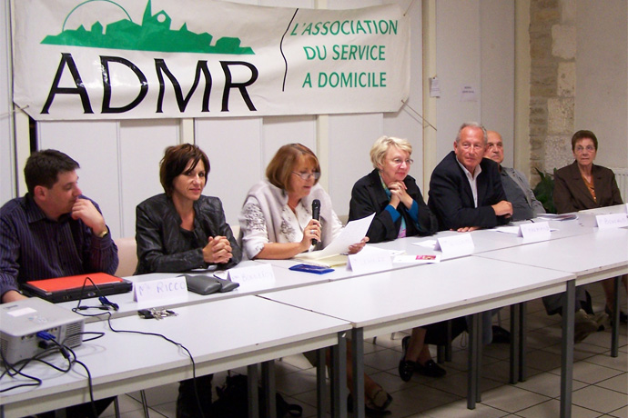 Assemblée générale de l'ADMR de Mansle