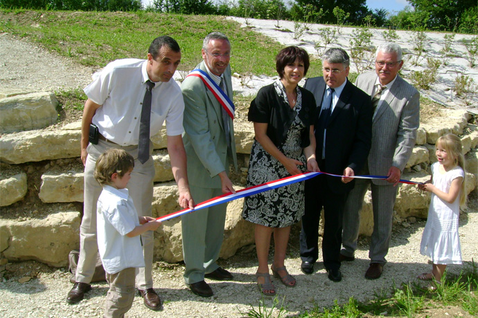 Inauguration de l'assainissement collectif à Nanclars