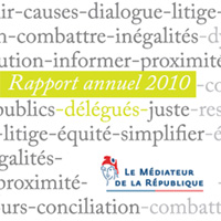 Rapport annuel 2010 du Médiateur de la République