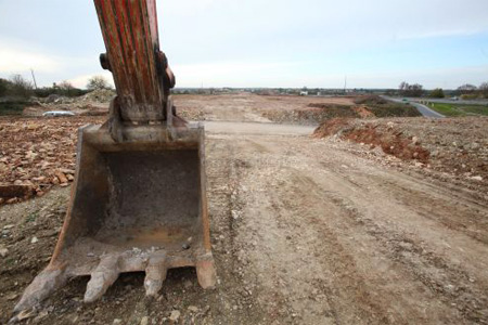 À Mansle, les travaux concernant les deux bretelles manquantes vont pouvoir démarrer. Photo archives : P. Messelet