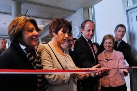 Les locaux agrandis ont été inaugurés hier. Photo : E. Binau