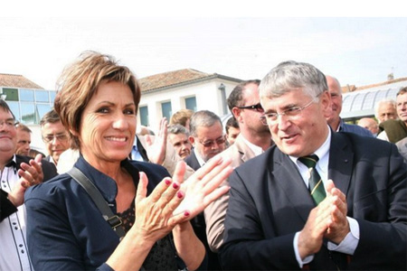 Le 28 septembre, Nicole Bonnefoy est réélue sénatrice de la Charente dès le premier tour. Photo : A. Lacaud