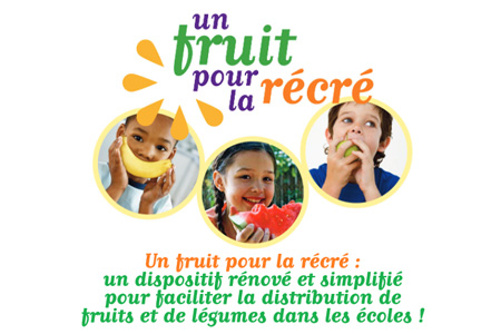 Un fruit pour la récré