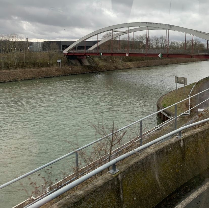 Visite du chantier de construction du Canal Seine-Nord Europe