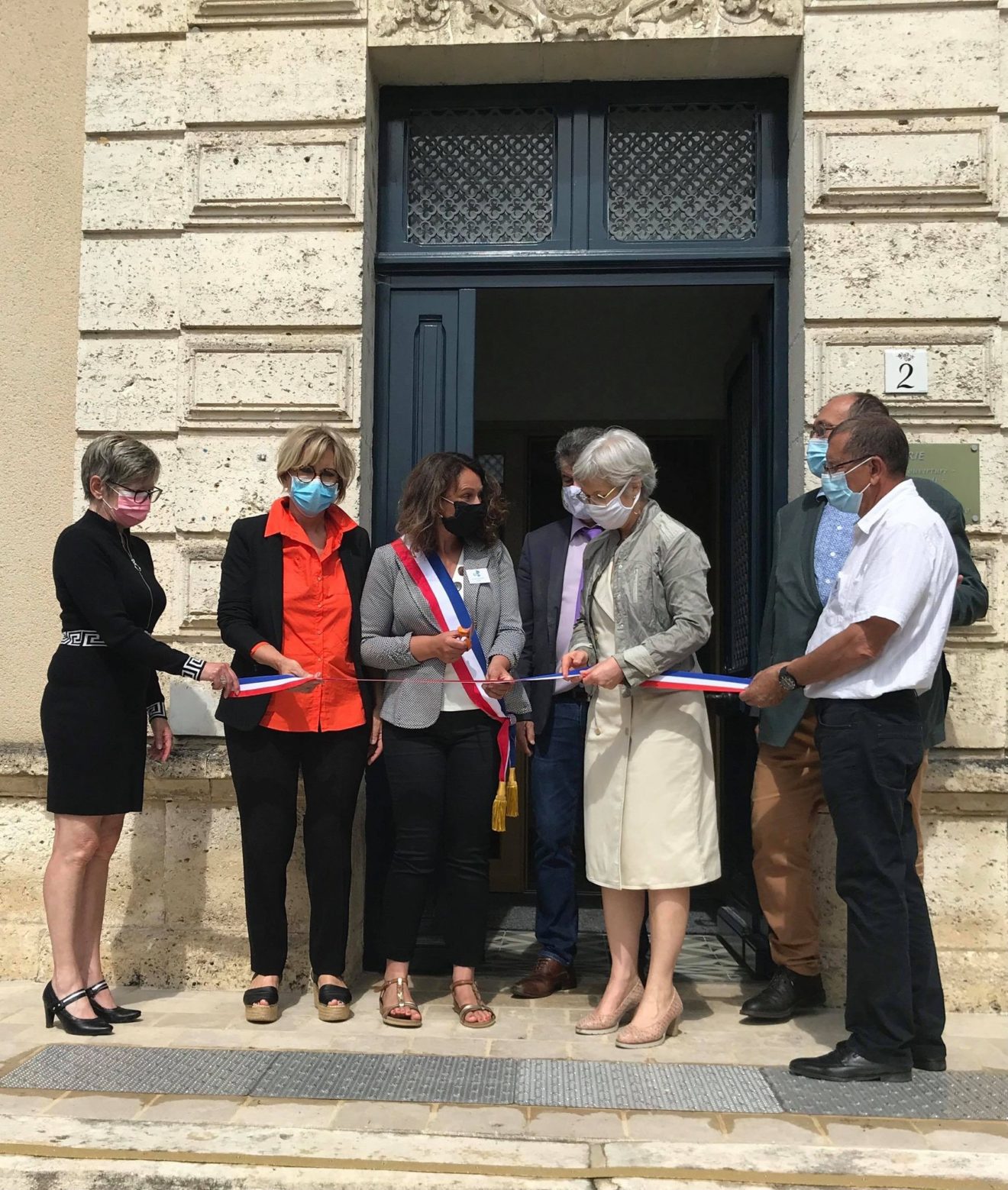 03.07.2021 Inauguration des travaux de rénovation et de restructuration de la Mairie de VAL DE BONNIEURE