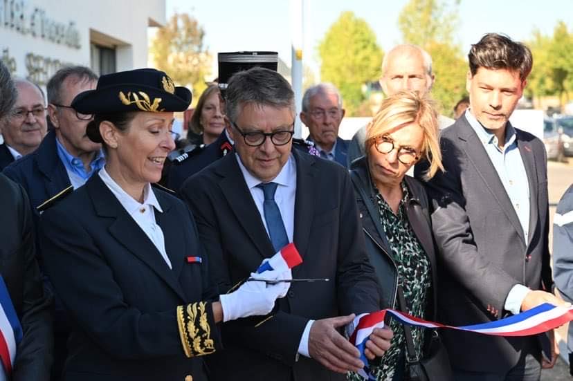 MANSLE - Inauguration du Centre d'Incendie et de Secours