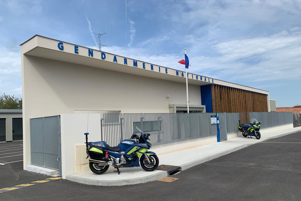 RUFFEC - Inauguration de la nouvelle gendarmerie