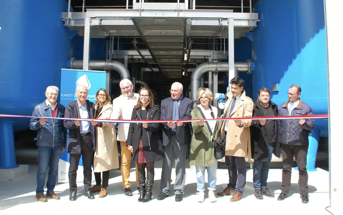 SAINT CIERS SUR BONNIEURE - Inauguration de la station d'eau potable