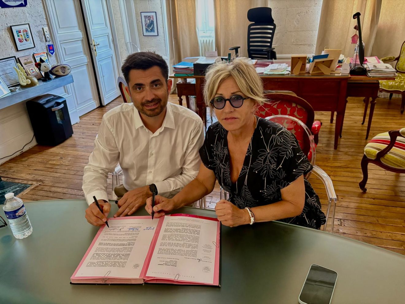 Courrier au Ministre des Transports - Demande d'interdiction de circulation des poids lourds transit sur la rocade d'ANGOULEME.
