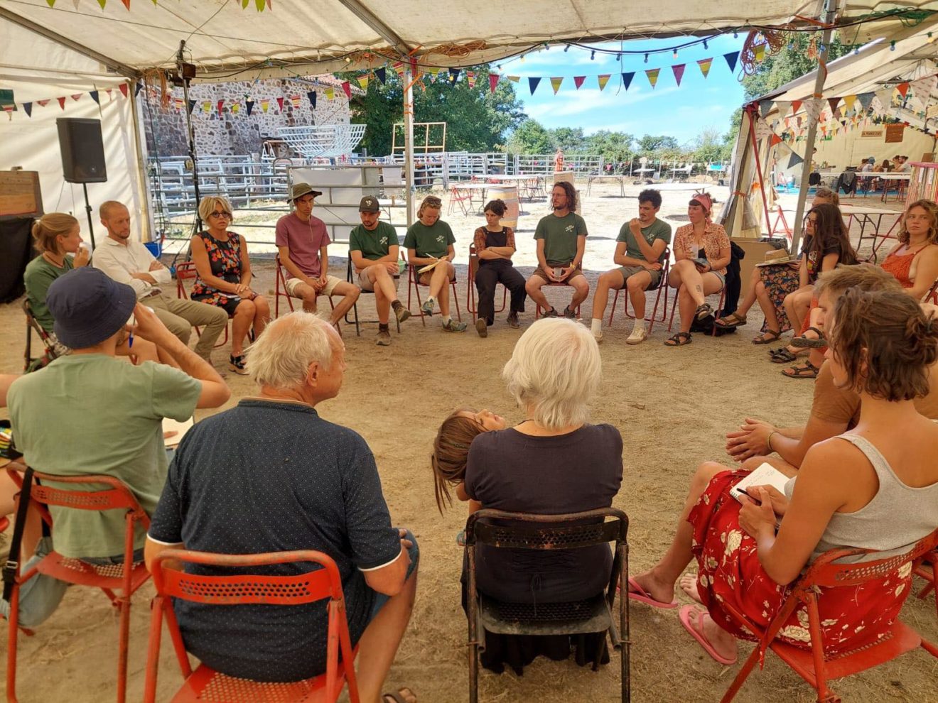 Tour de France agri - Conférence à La Ferme de Gorce