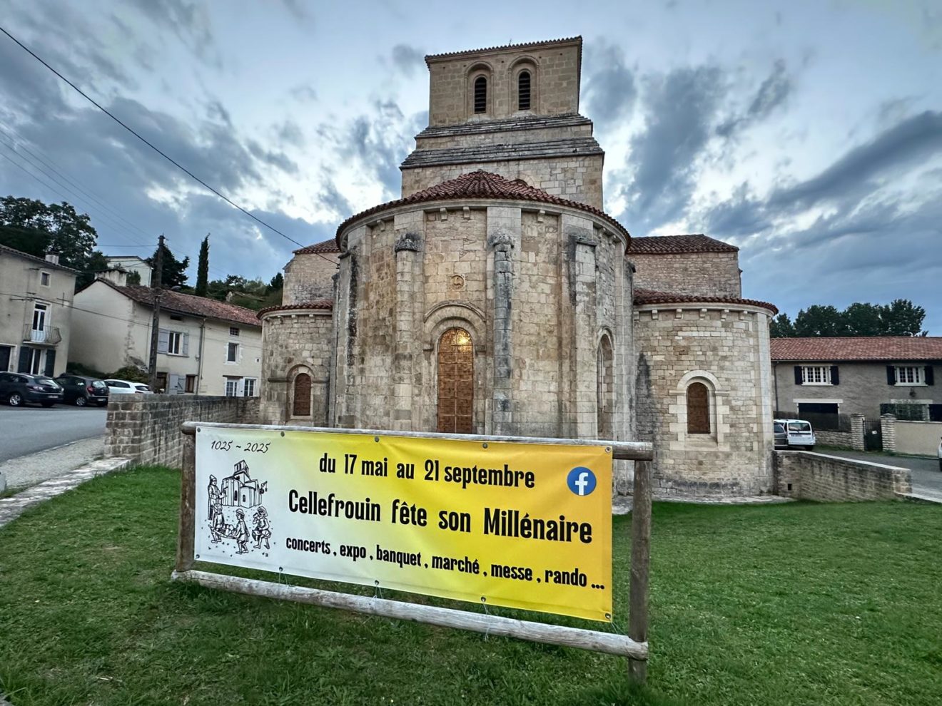 CELLEFROUIN - Millénaire de l'Abbatiale Saint Nicolas