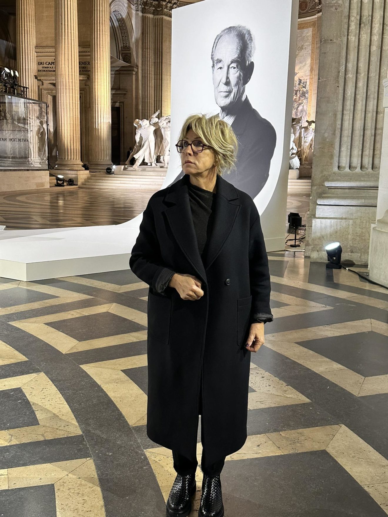 Entrée au Panthéon de M. Robert Badinter