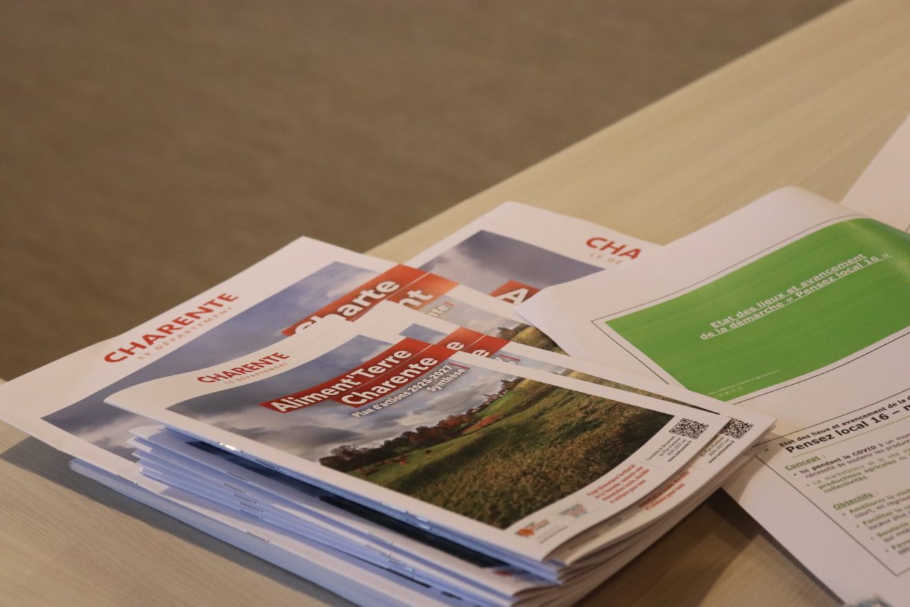 Département de la Charente - Transition alimentaire